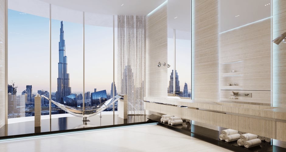 Silver Arrow Duplex Penthouse with direct Burj Khalifa views