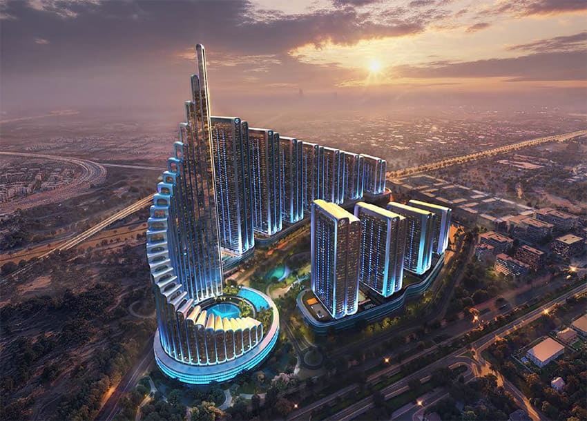 Mercedes-Benz Places — building render