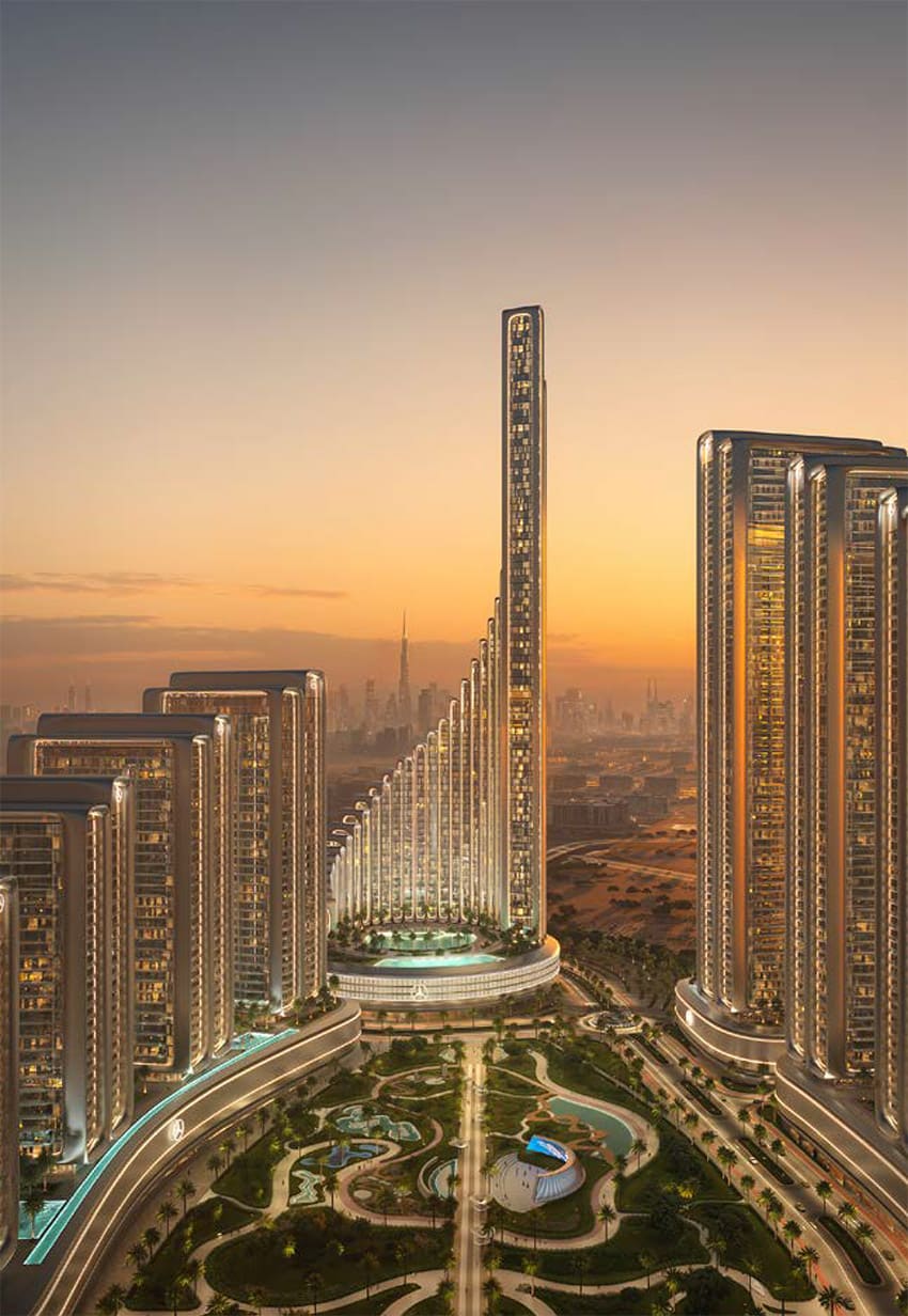 Mercedes-Benz Places — architectural render