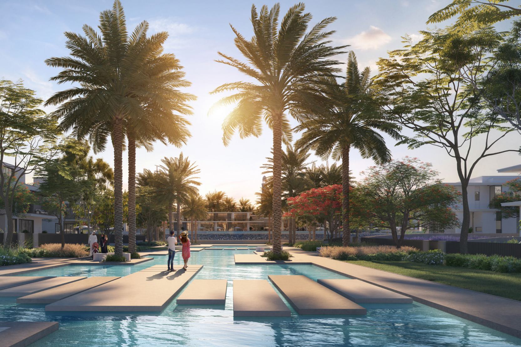 The Oasis — villa exterior and landscaping