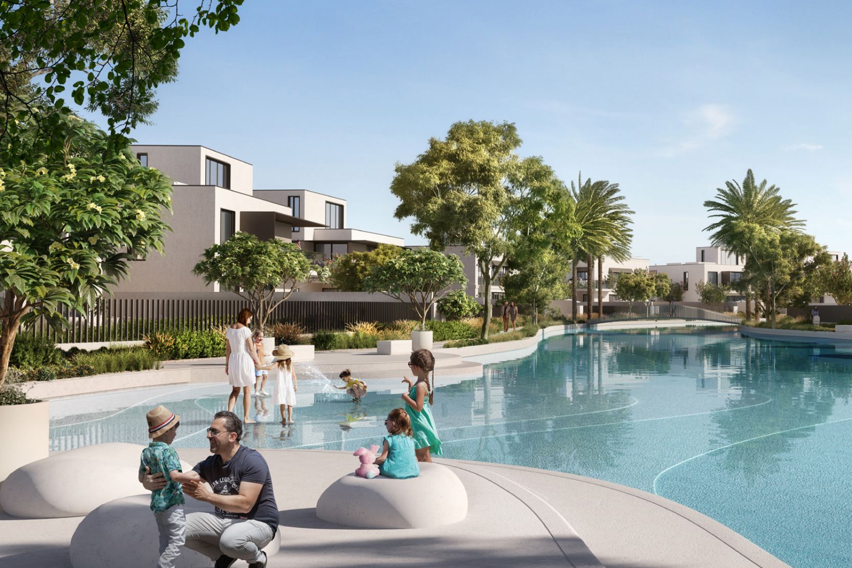 The Oasis — private beach access