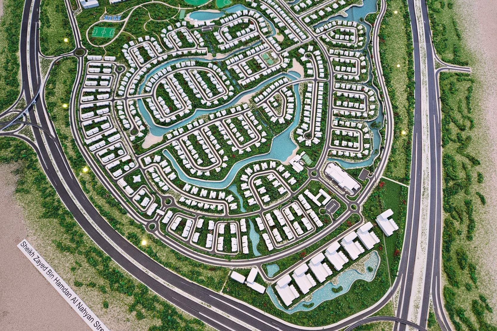 The Oasis by Emaar — masterplan aerial view