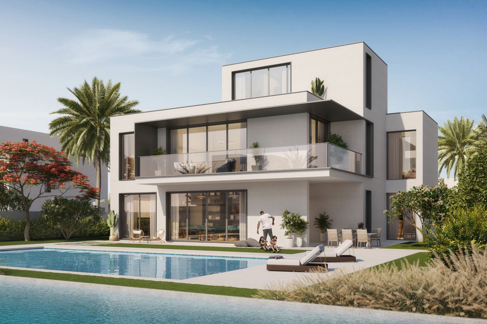 The Oasis — Mansion render